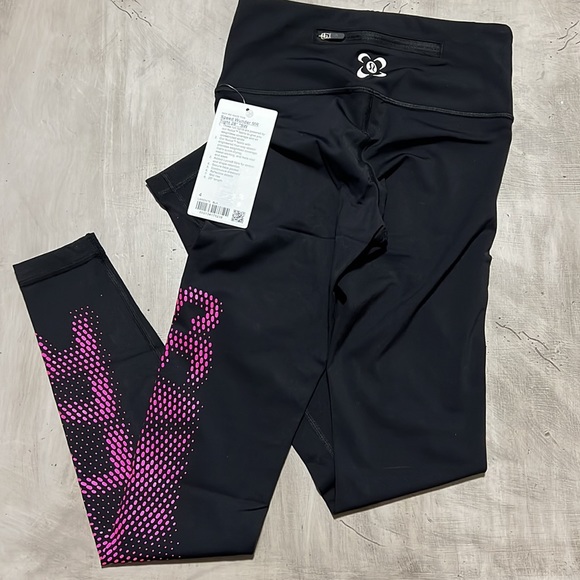 🍋Lululemon Seawheeze Speed Wunder Mid-Rise Tight 28” *Reflective, NWT - Picture 2 of 11